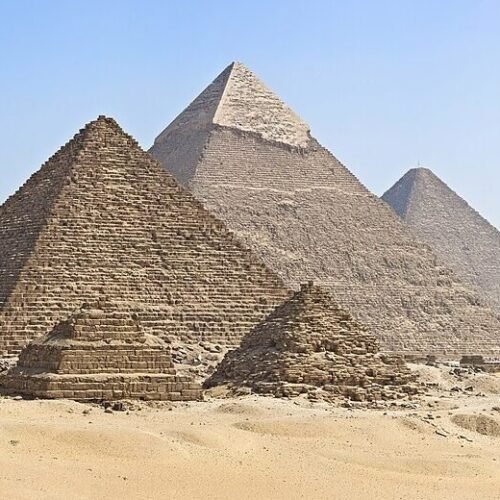 Giza Pyramids during a 5-Day Cairo and Alexandria Tour
